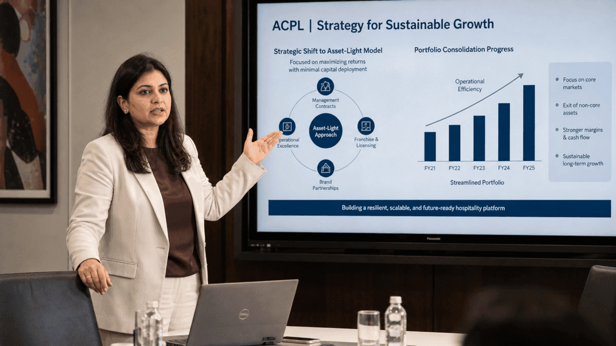 ACPL Adopts Asset-Light Model for Growth
