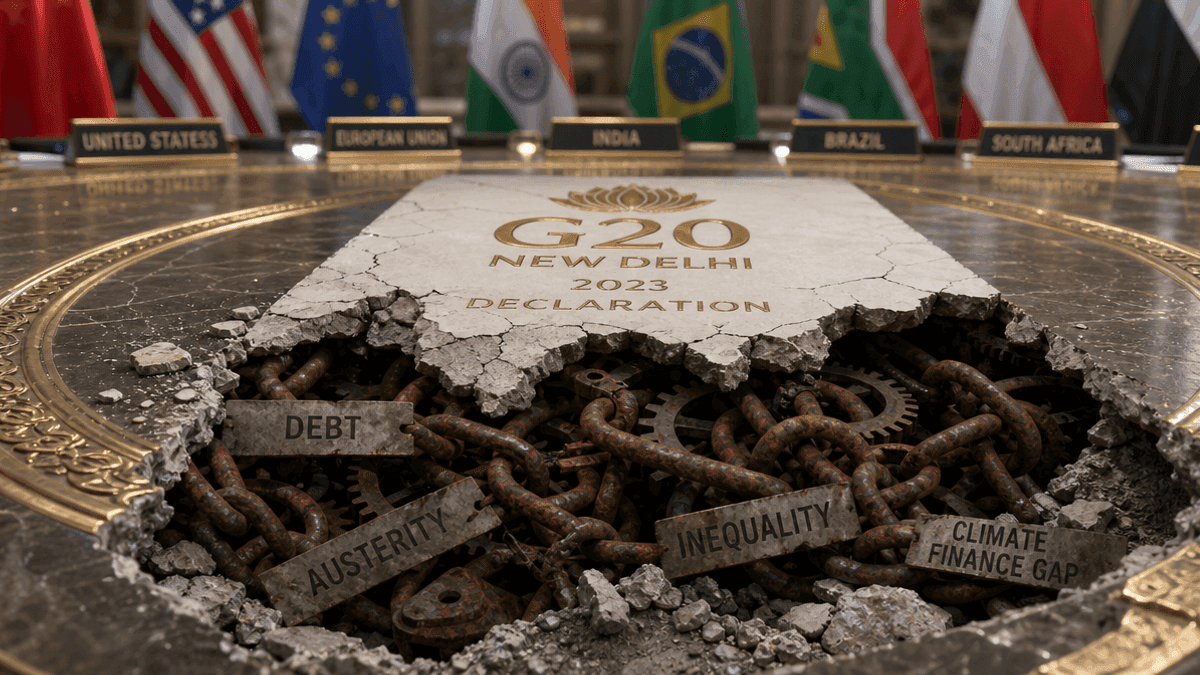 Critique of 2023 G20 Declaration: Global Inequality & Debt