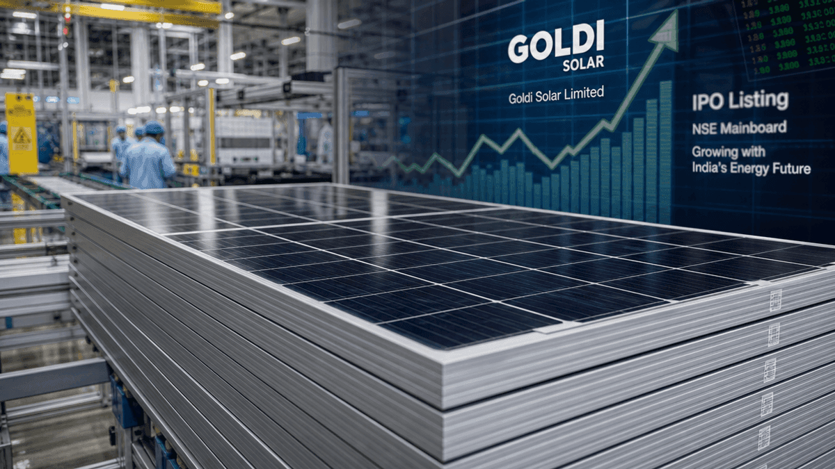 Goldi Solar Files Confidential IPO for Expansion