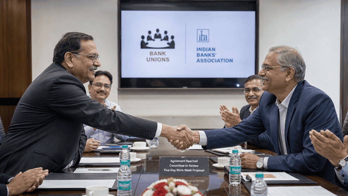 Bank Strike Called Off: 5-Day Work Week Committee Formed