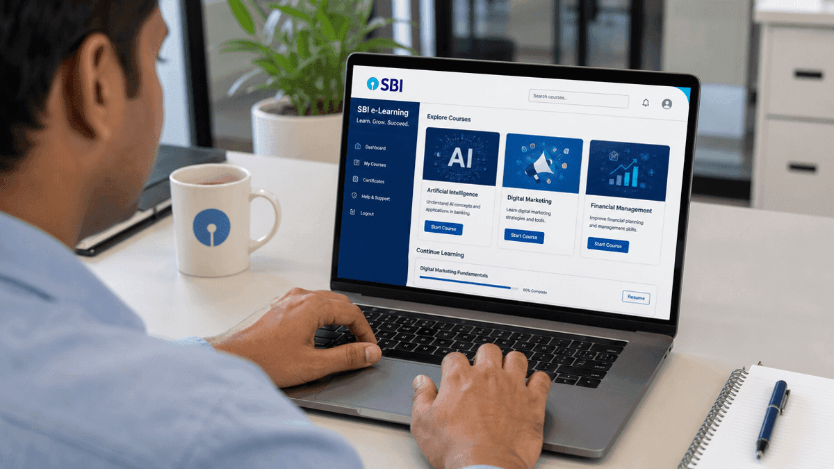 SBI Launches Free Online Courses in AI & Finance