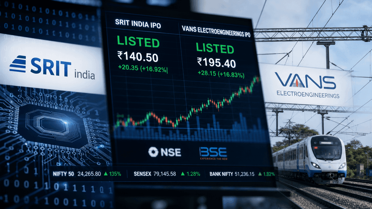 SRIT India and Vans Electroengineerings IPOs Heat Up Markets