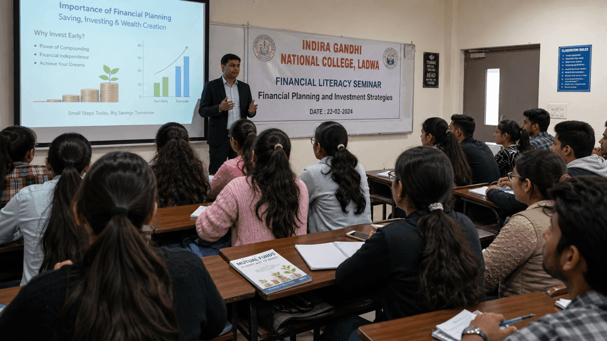 Financial Seminar Empowers Students at Indira Gandhi College