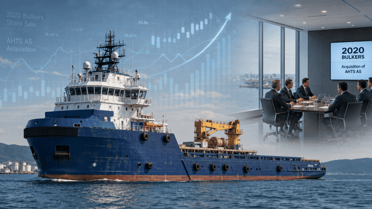 2020 Bulkers Approves AHTS Acquisition & $175M Share Sale