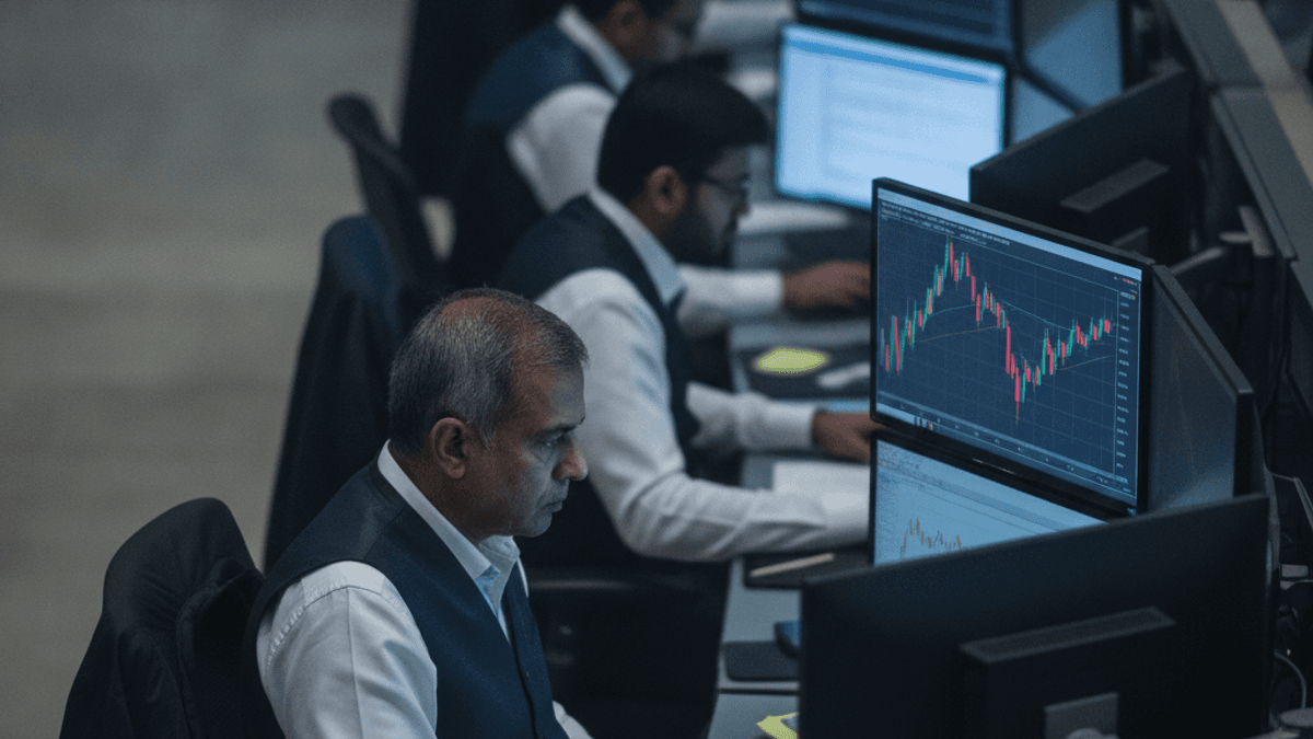 Market Highlights: Nifty 50 Falls as Banking Stocks Drag Indices Lower During Afternoon Trading Session | 08 Sept 2026, 02:00 PM IST
