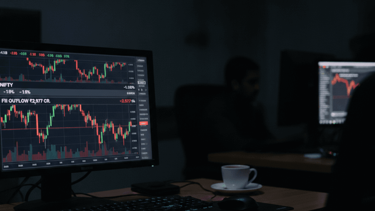 Morning Brief: Nifty Slumps 1.19% to 23,118; FIIs Net Sell ₹2,977 Crore Amid Global Volatility | 16 Sept 2026, 08:15 AM IST