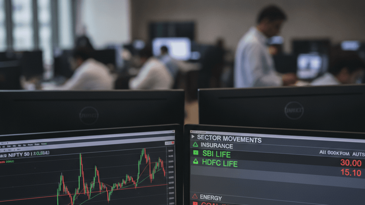 Top Gainers & Losers: Nifty Climbs As Insurance Stocks Lead While Energy And Auto Shares Falter | 04 Sept 2026, 12:00 PM IST