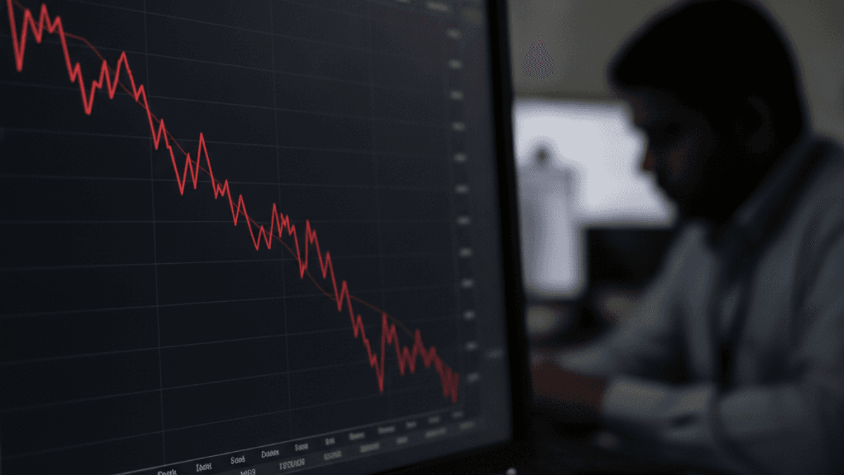 Nifty Slips 203 Points as Selling Pressure Weighs on Indian Equity Markets