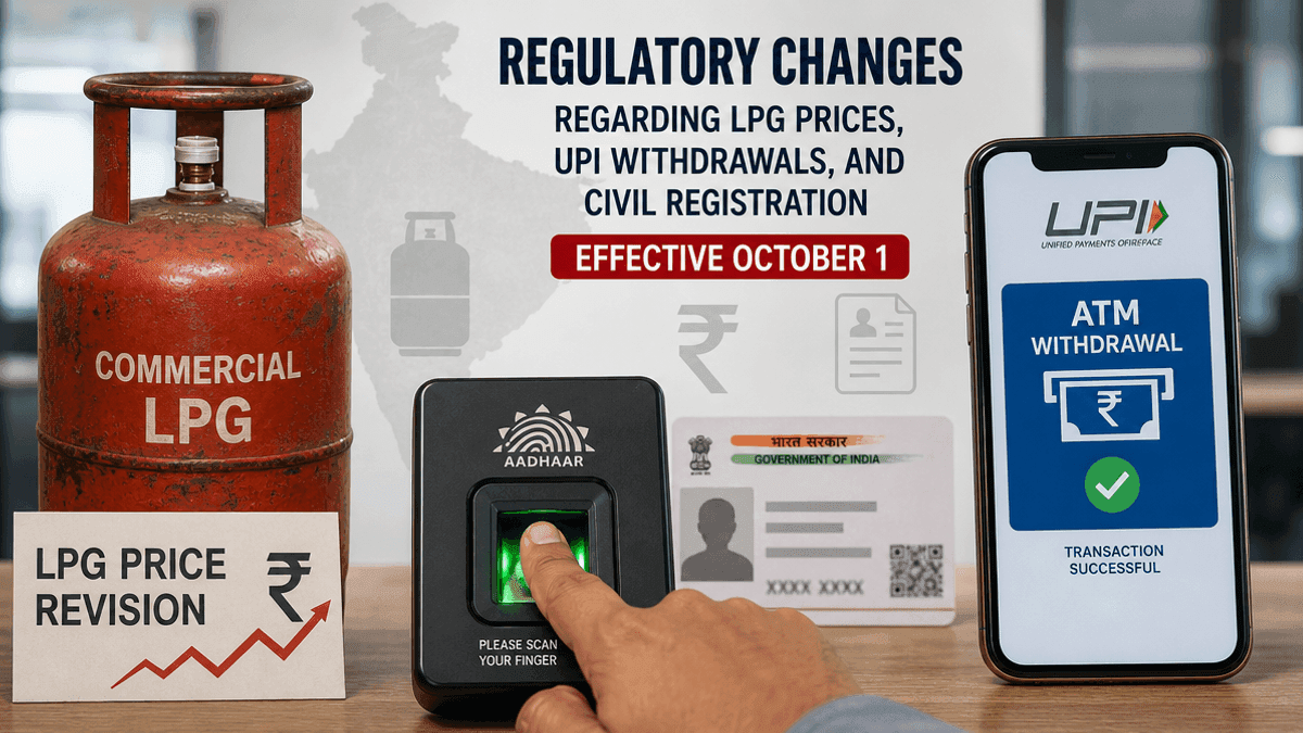 Major Regulatory Changes Effective October 1, 2026