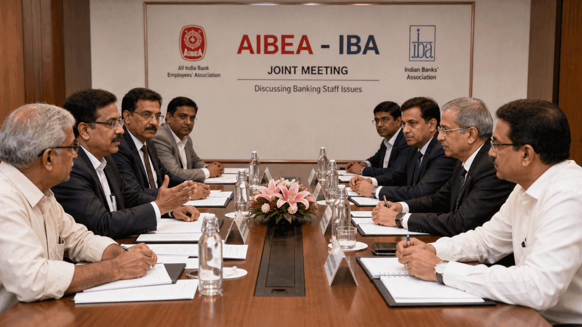 AIBEA & IBA to Negotiate 25 Residual Bank Staff Issues