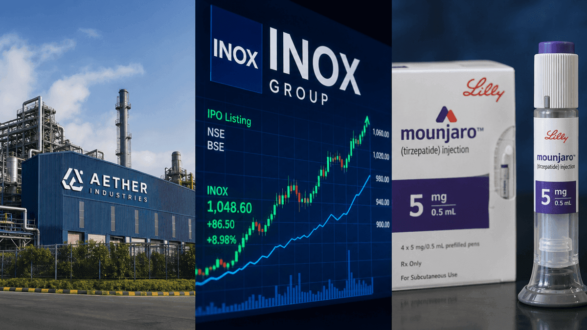 Corporate Updates: Aether Industries, INOX & Eli Lilly