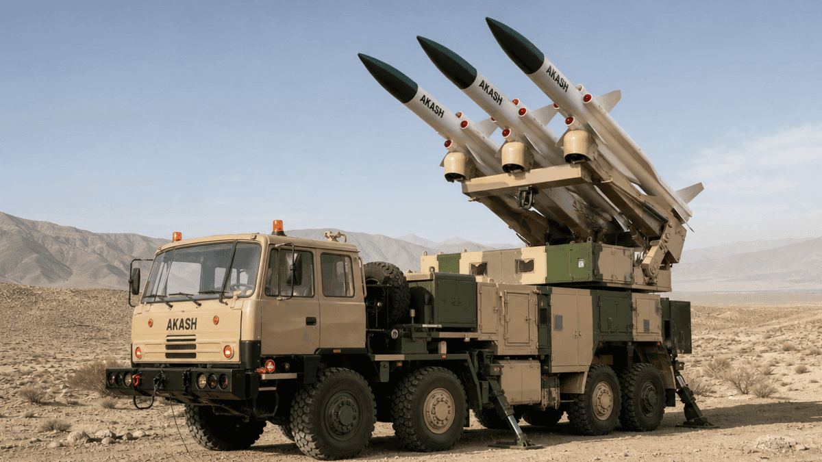 India Exports Akash Air Defence System to Central Asia