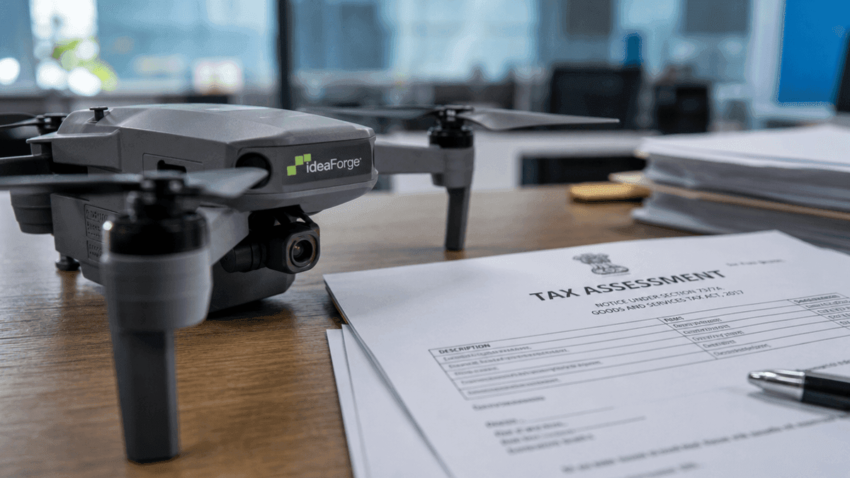 ideaForge Faces Rs 109 Crore GST Notice, Plans Legal Battle