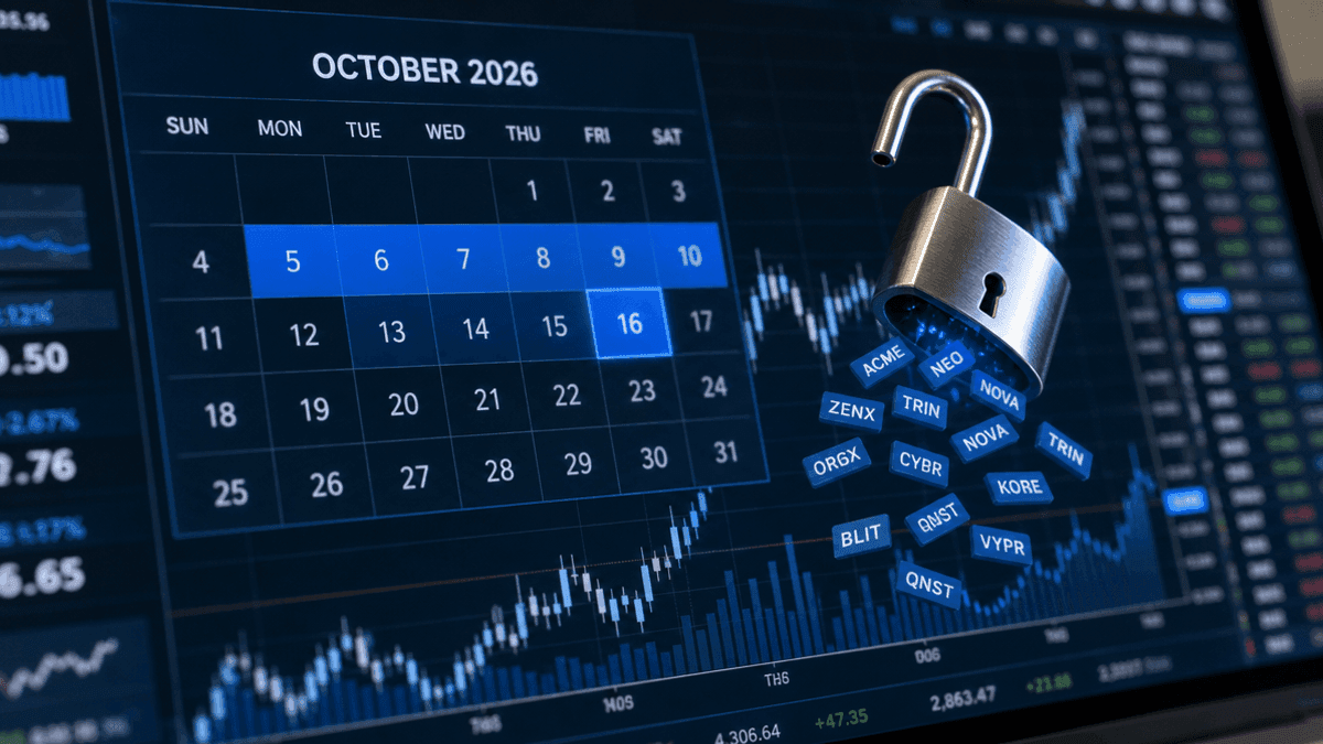 IPO Share Unlocks Begin Oct 5 for 18 Stocks Including ESDS
