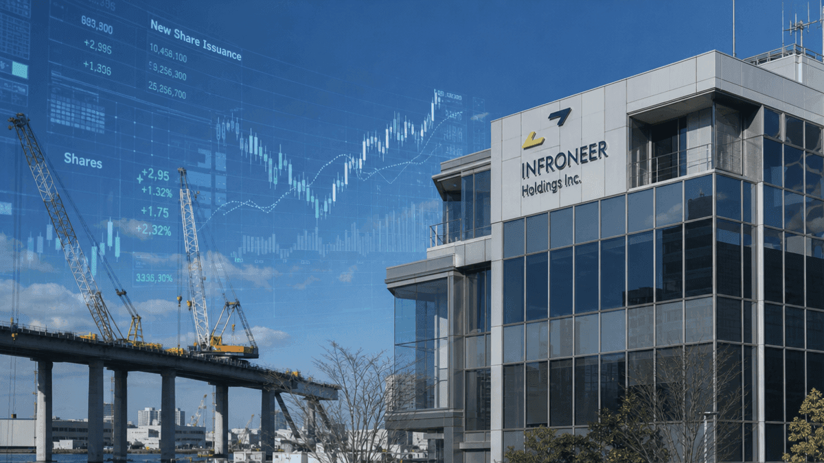 Infroneer Launches 147B Yen Share Offering to Repay M&A Debt