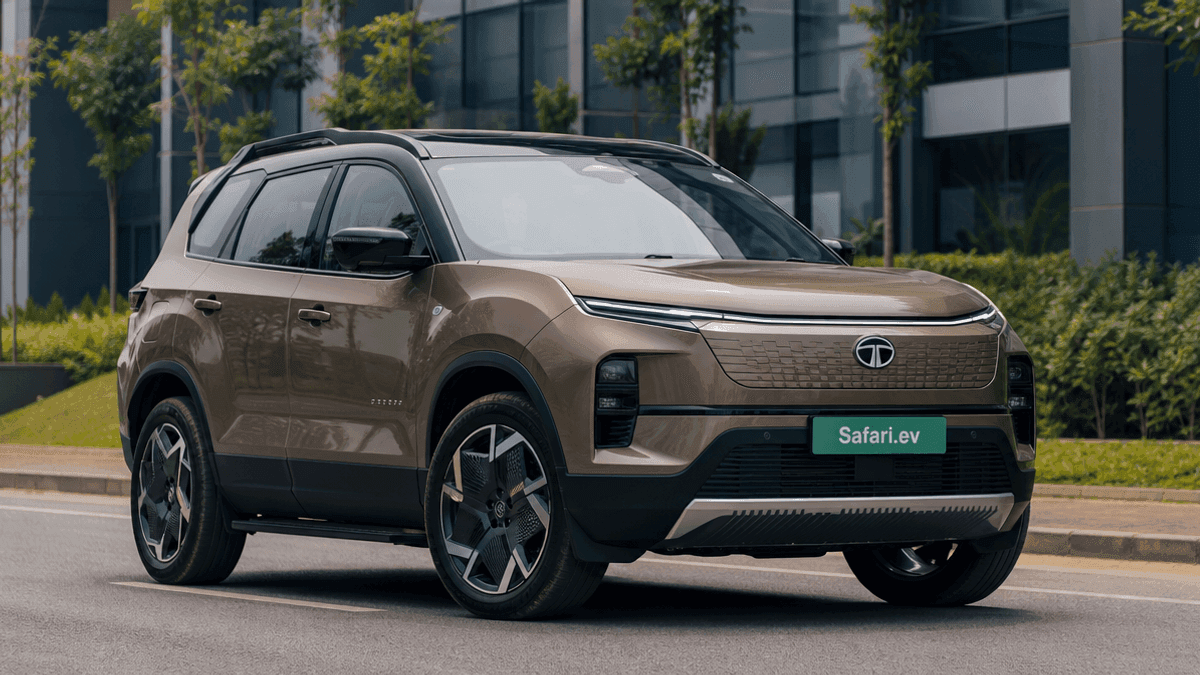 Tata Safari EV India Debut: 500km Range & Tech Features