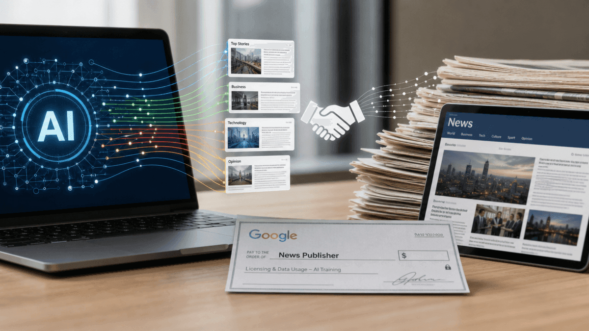 Google Begins Compensating Publishers for AI Training