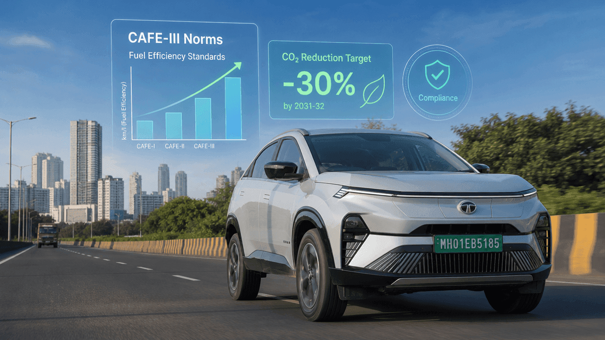 India CAFE-III Norms: What It Means for Cars & EVs