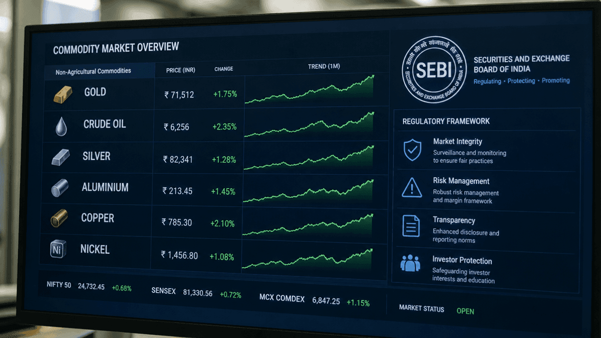 SEBI Considers Higher Position Limits for Commodities
