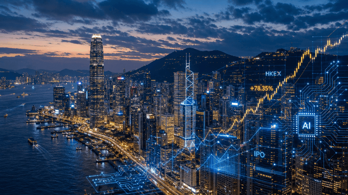 Hong Kong Share Sales Hit $47.5B in Q3 on AI Boom