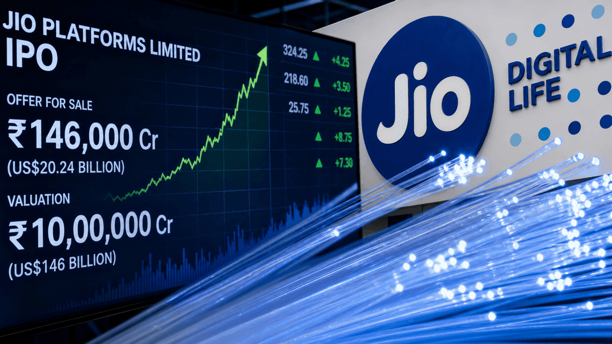 Jio Platforms Eyes $146B IPO in Major Market Debut