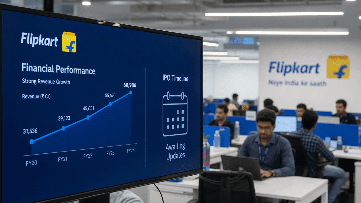 Flipkart Staff Await IPO Clarity Amid Low Employee Morale