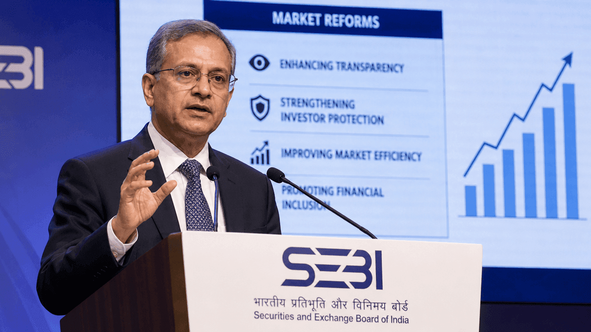 SEBI Chairman Tuhin Kanta Pandey Outlines Market Reforms
