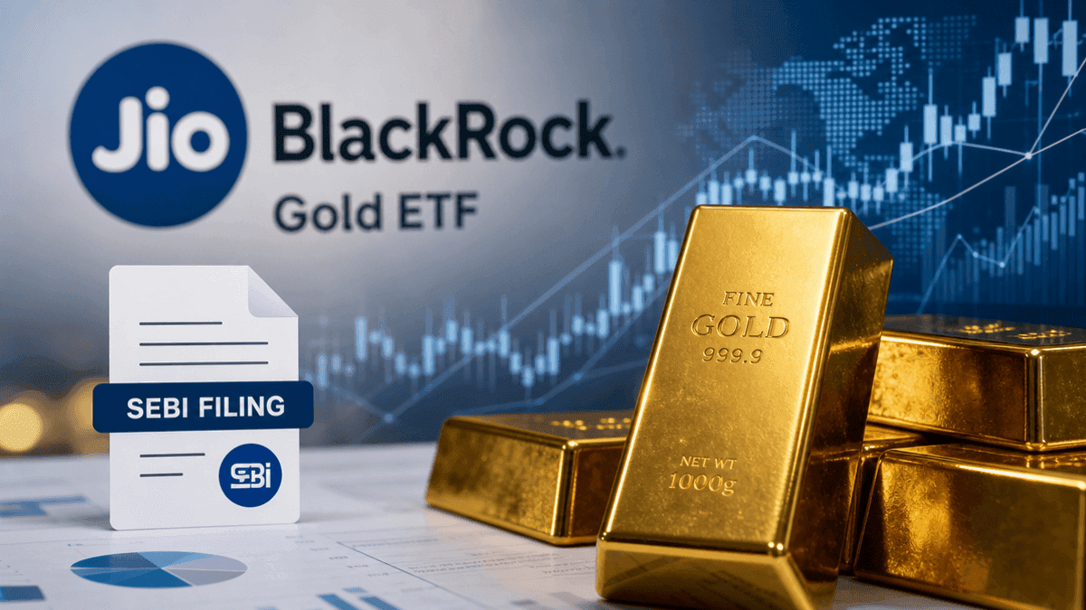 JioBlackRock Files SEBI Draft for New Gold ETF NFO at ₹10