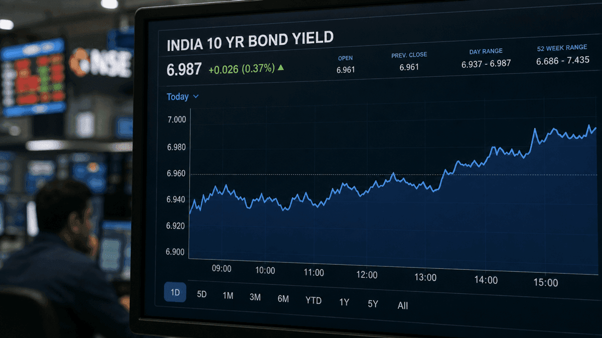Bond Yields Rise Ahead of RBI Policy Decision