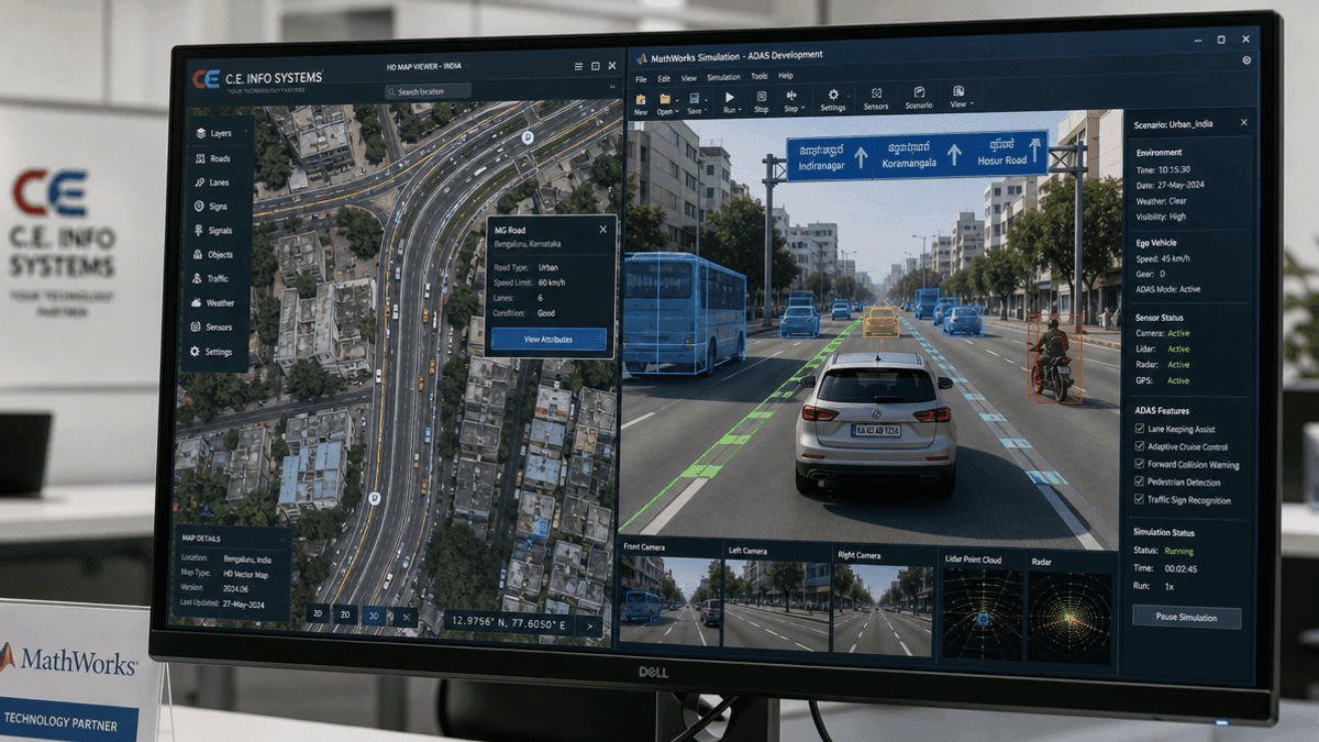CE Info Systems Stock Surges 3.09% on MathWorks ADAS Deal