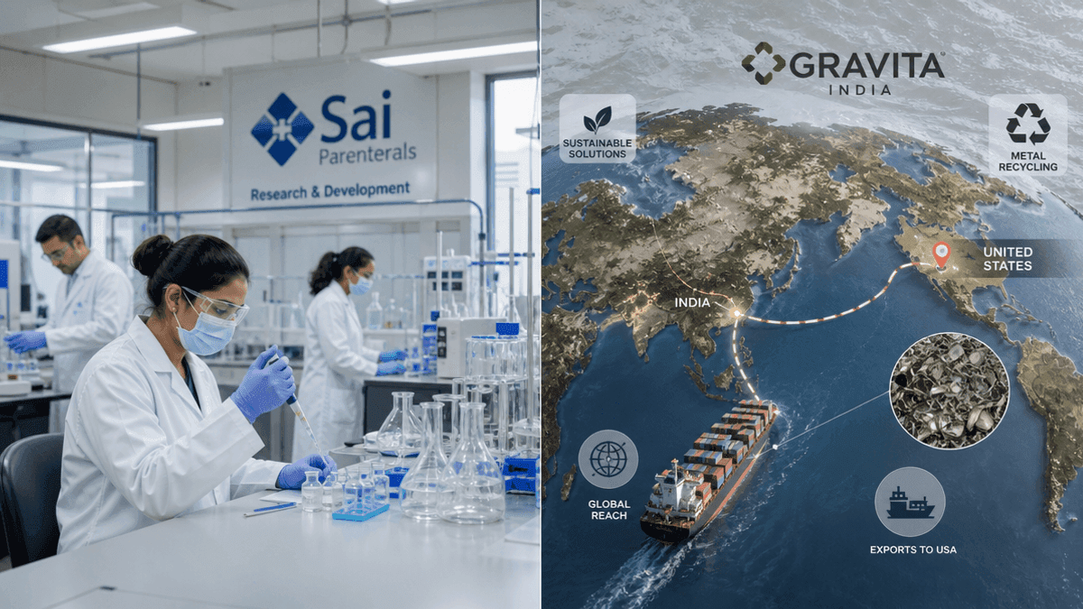 Sai Parenterals & Gravita India Announce Expansions
