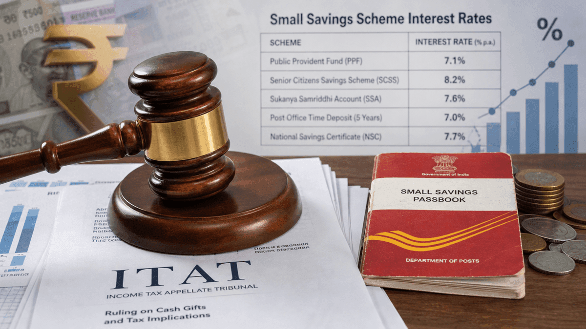 ITAT Reliefs Taxpayer in Cash Gift Case & Small Savings Rates