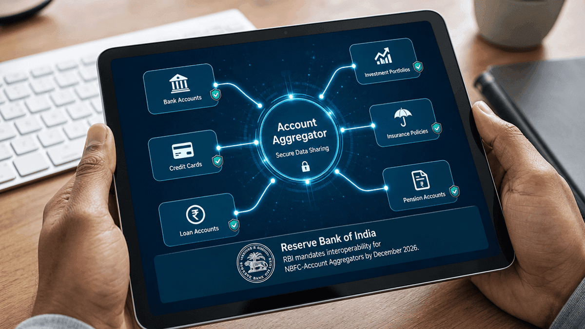 RBI Announces Account Aggregator Interoperability by 2026