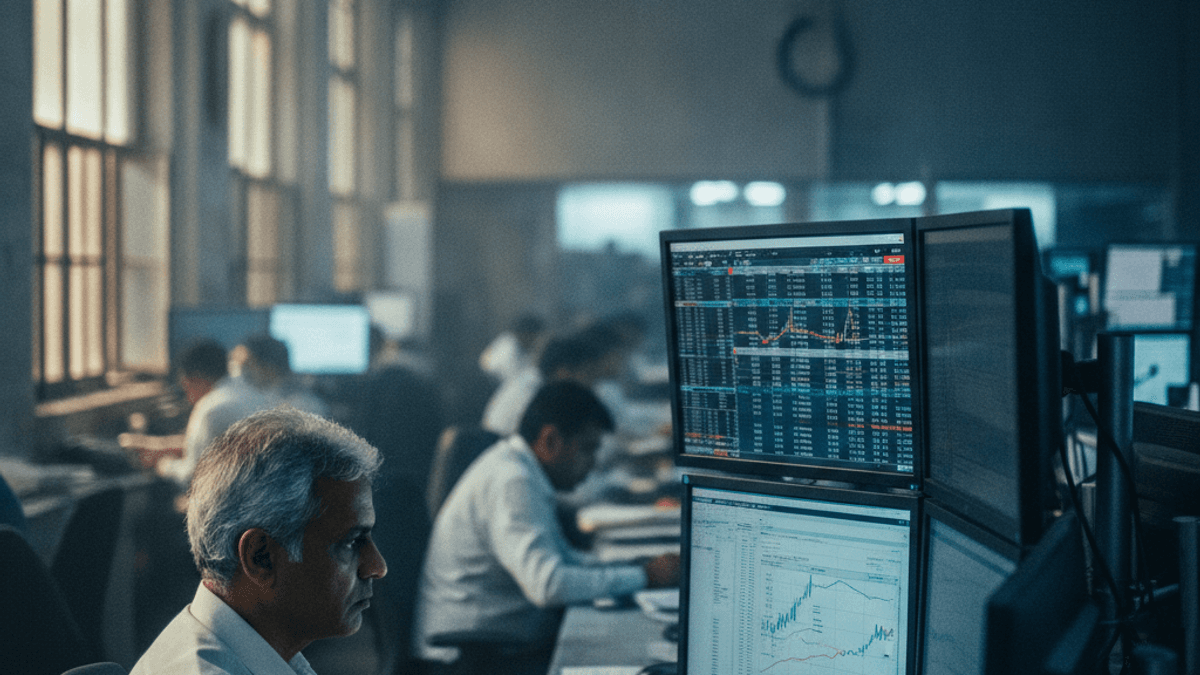 Nifty Opens Flat At 22347 Amidst Persistent FII Selling Pressure On Tuesday