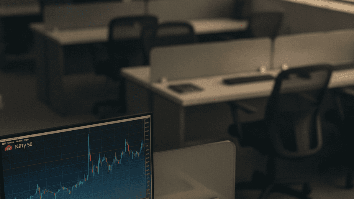Nifty Opens Tuesday at 22363 as FII Selling Streak Hits Five Sessions