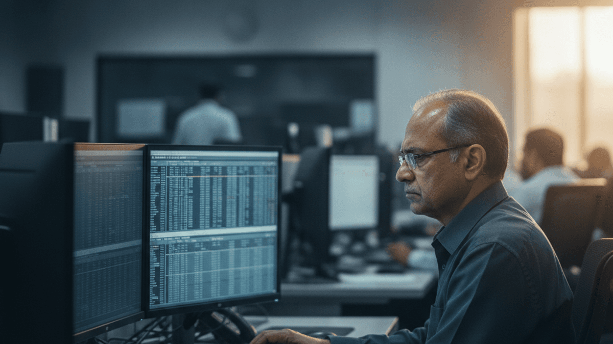 Nifty Slumps 242 Points as IT Stocks Rally Amid Broad Market Selloff