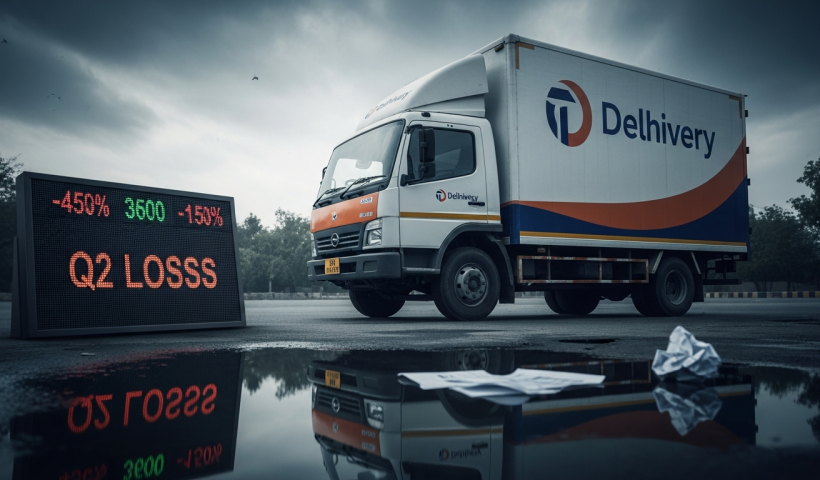 Delhivery Shares Tumble After Q2 Loss: A Deep Dive