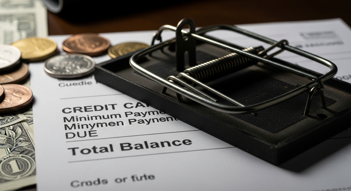 The Credit Card Trap: Why Minimum Payments Can Wreck Your Finances