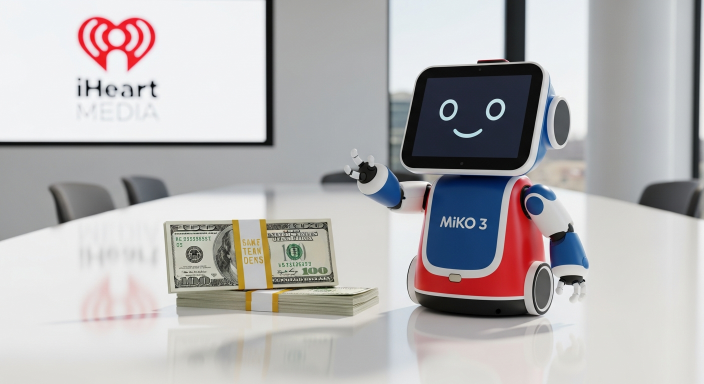 Miko Gets $10M Boost: iHeartMedia Invests in Robotics Startup