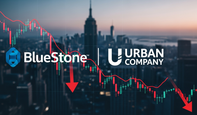 New-Age Tech Stocks Take a Hit: BlueStone, Urban Company Lead the Way Down