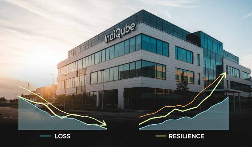 IndiQube's Q2: Loss Shrinks, Showing Resilience