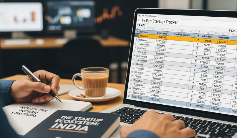 FY25 Financial Tracker: Peeking Into the Books of Indian Startups