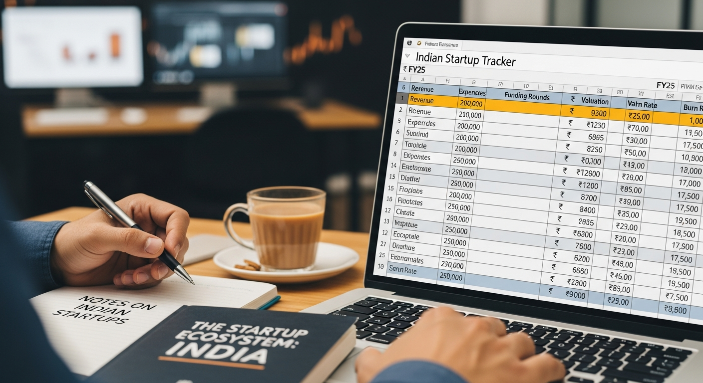 FY25 Financial Tracker: Peeking Into the Books of Indian Startups