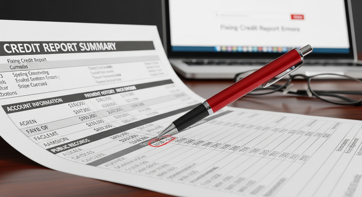 Fixing Credit Report Errors: A Guide to Protecting Your Score