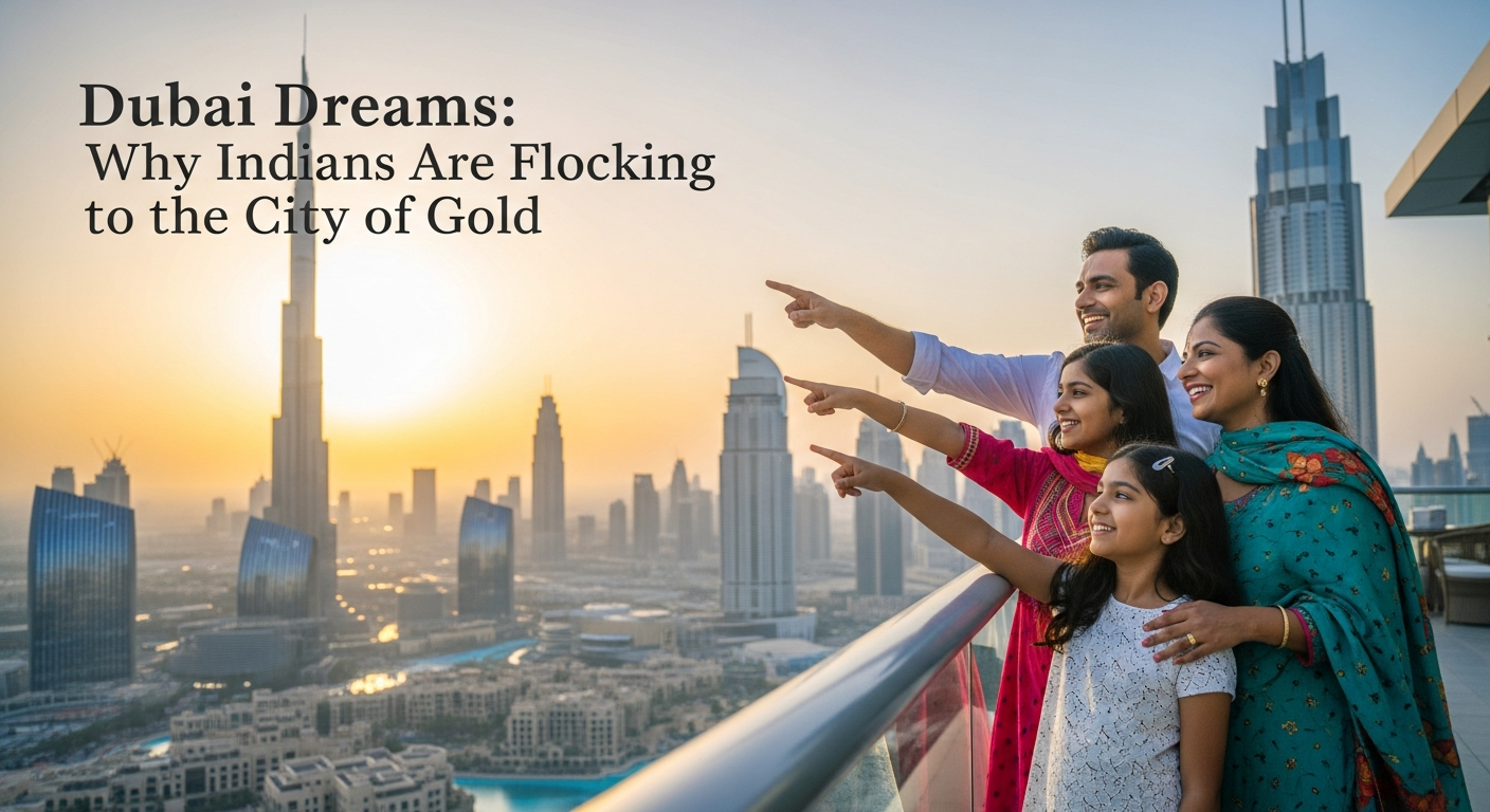 Dubai Dreams: Why Indians Are Flocking to the City of Gold