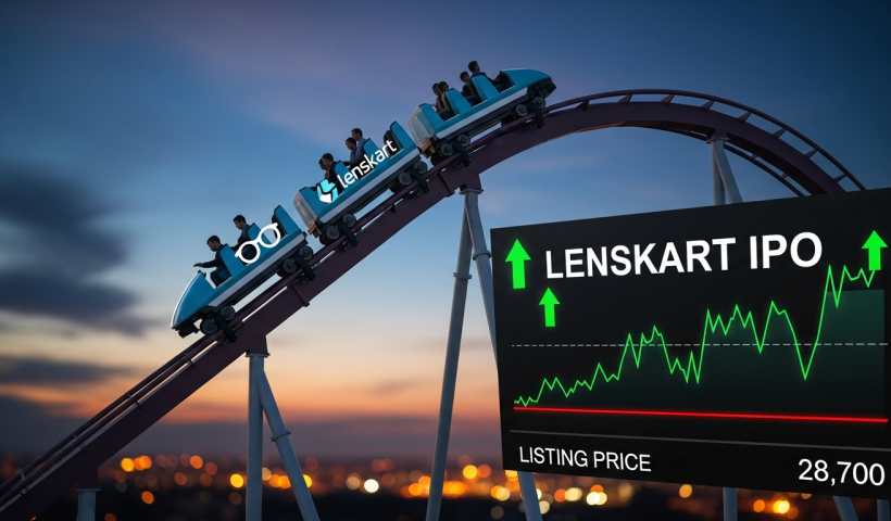 Lenskart's IPO Debut: A Rollercoaster Ride Above the Listing Price