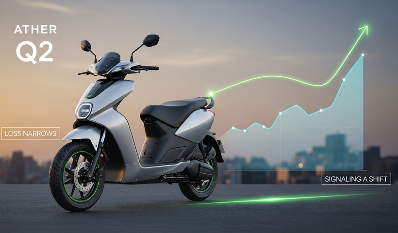 Ather Q2: Loss Narrows, Signaling a Shift in the EV Market