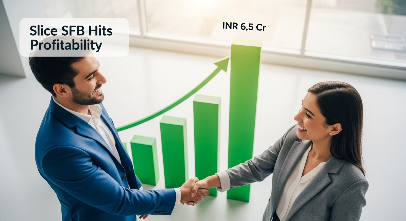 Slice SFB Hits Profitability After Merger, Posts INR 6.5 Cr in H1 FY26