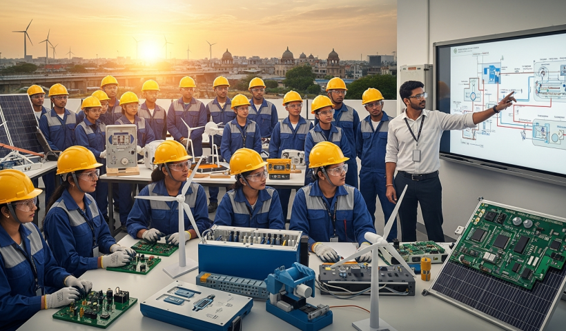 India's Ambitious Plan: Millions of Skilled Workers for Clean Energy