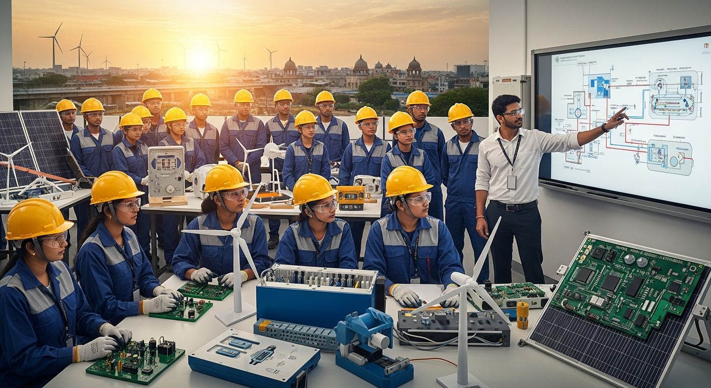 India's Ambitious Plan: Millions of Skilled Workers for Clean Energy
